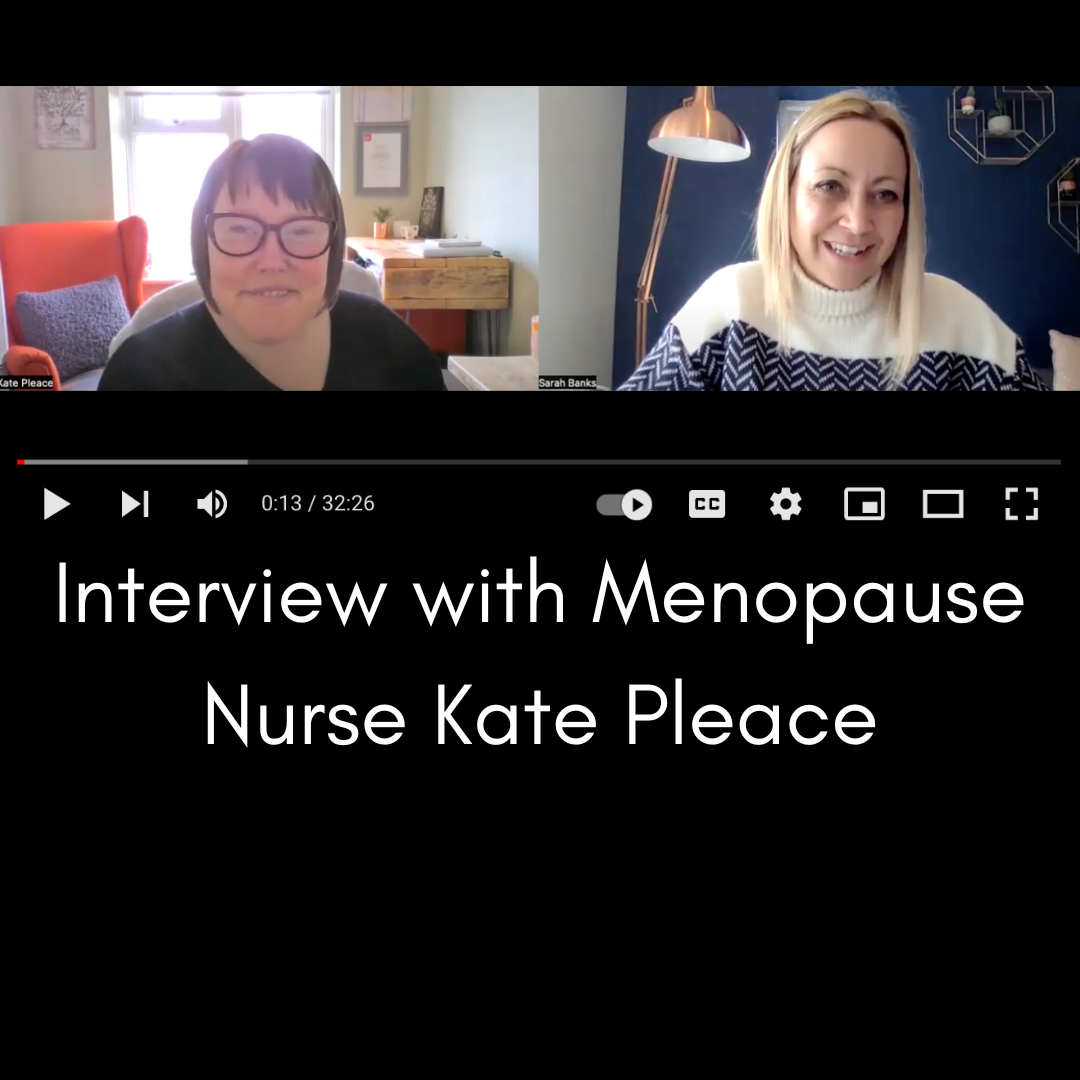 Interview with a menopause nurse - Kate Pleace