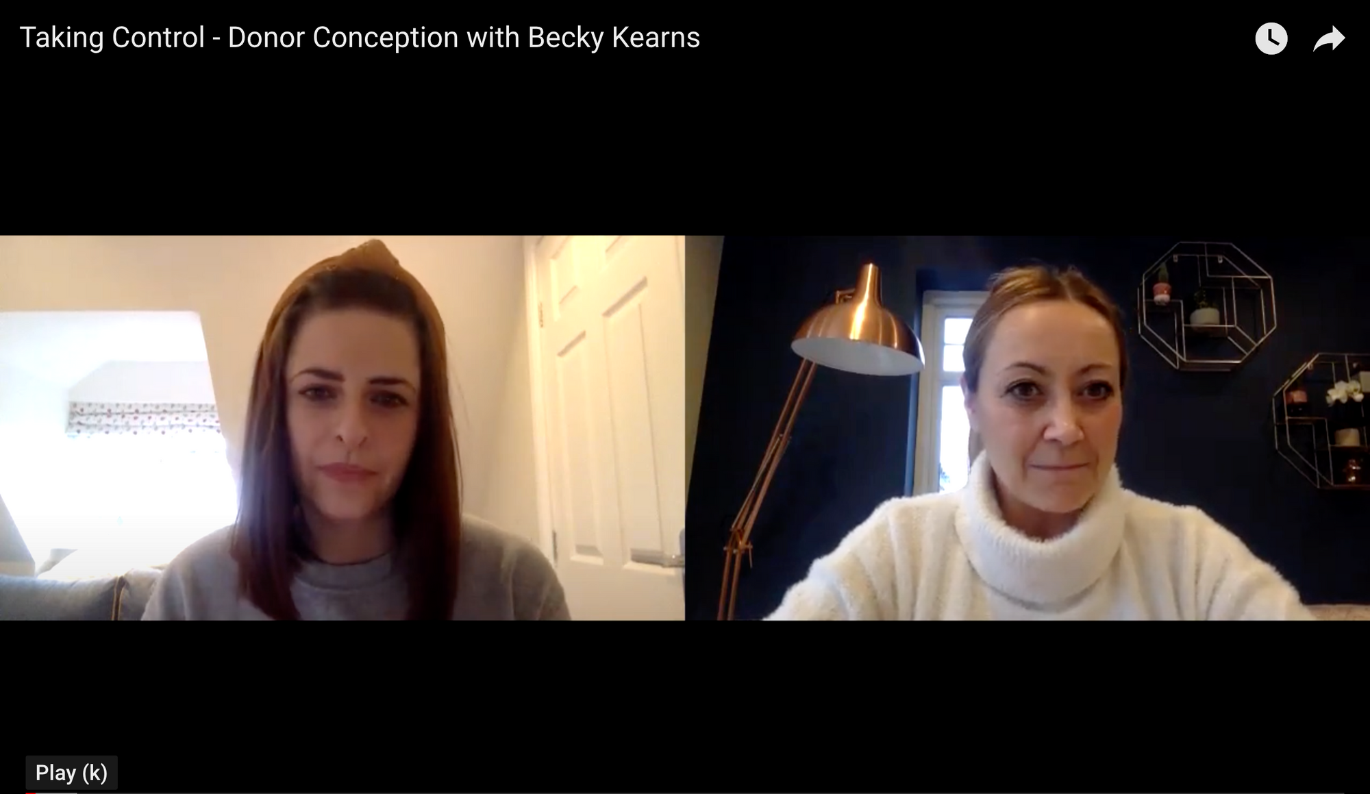 TAKING CONTROL SERIES - Interview with Becky Kearns on Donor Conception