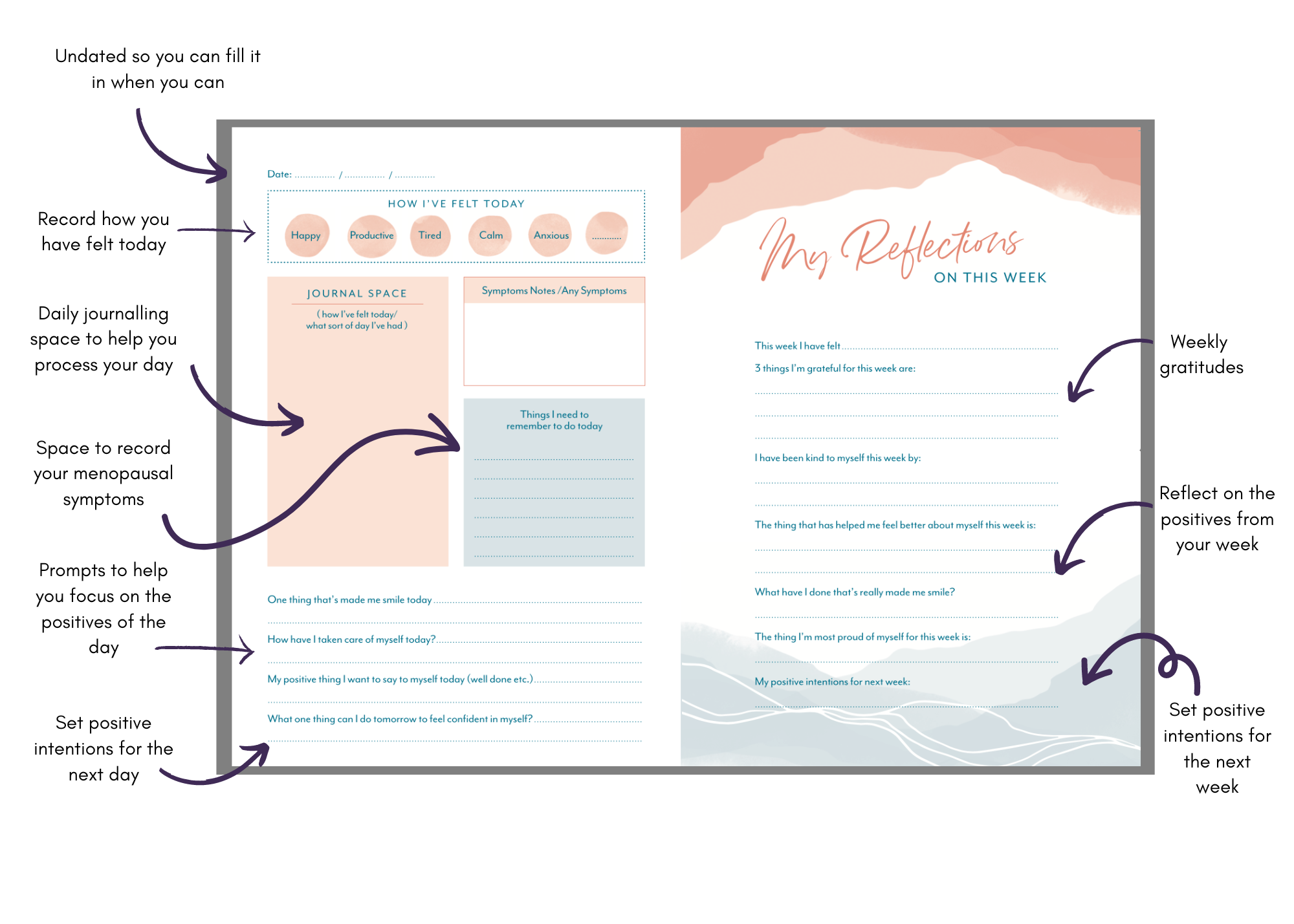 The Positivity Planner Collection